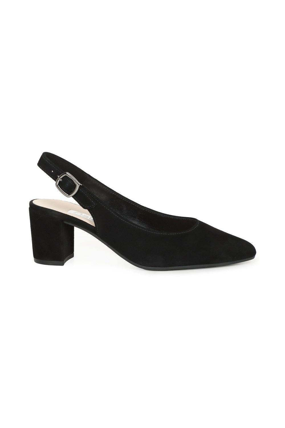 Gabor 'helmsdale' Slingback Court Shoes In Black