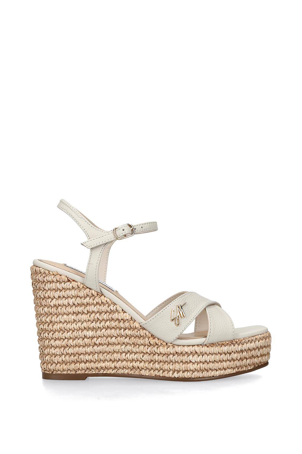 Steve Madden 'cylo White' Leather Sandals