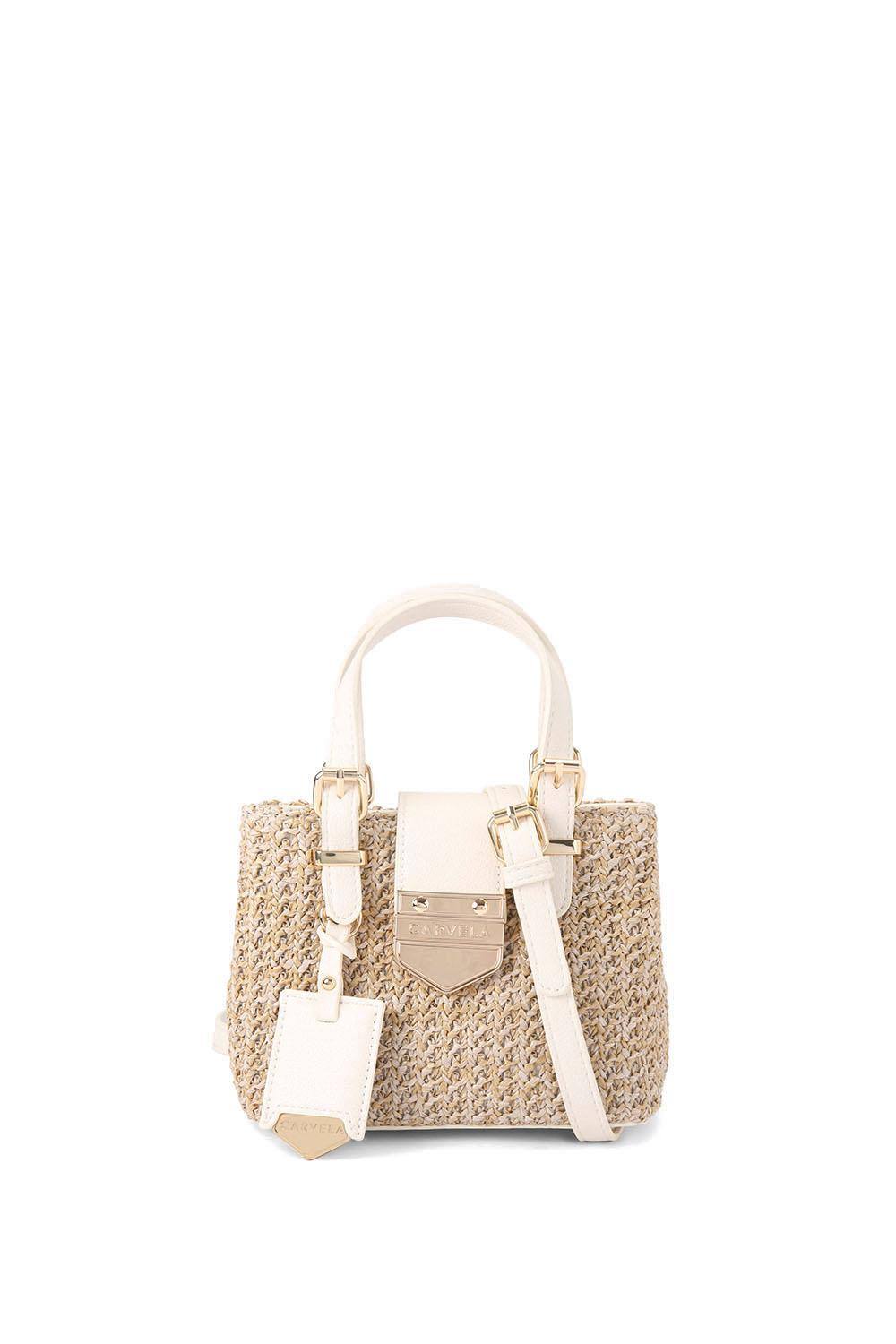 Carvela 'maria Micro Tote' Bag In Cream