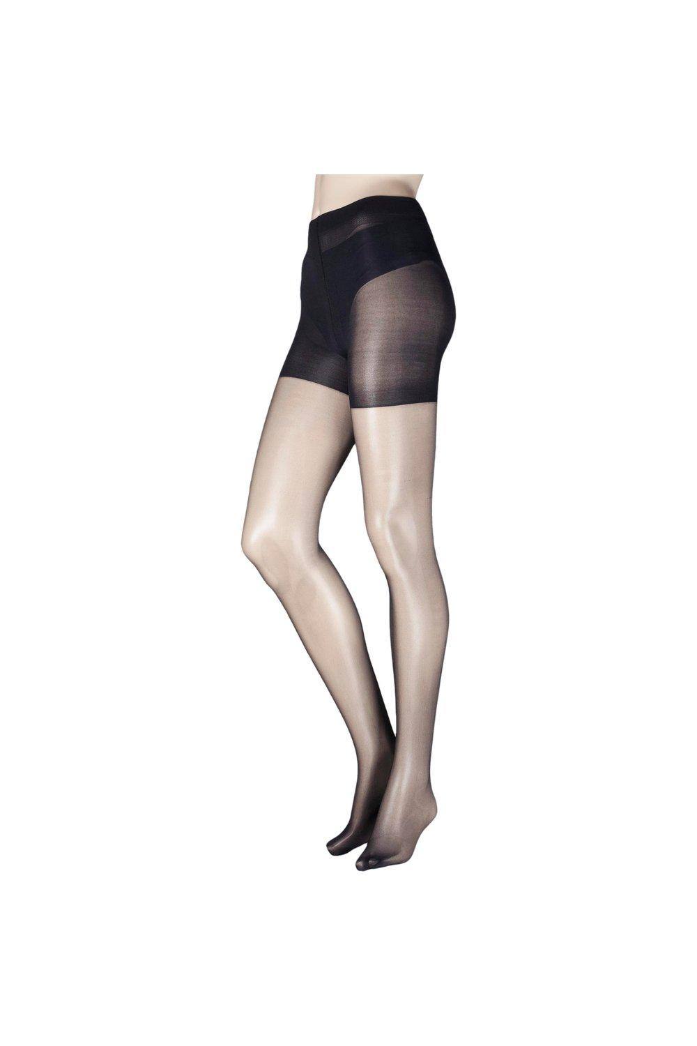 Elle Pair Denier Shaping Tights In Black