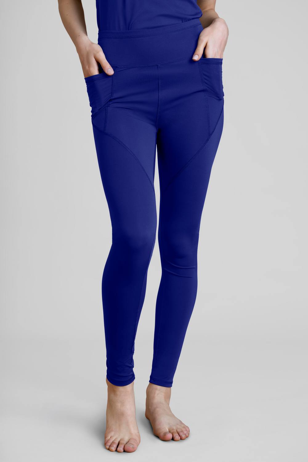 Enorsia High Waisted Active Leggings In Navy