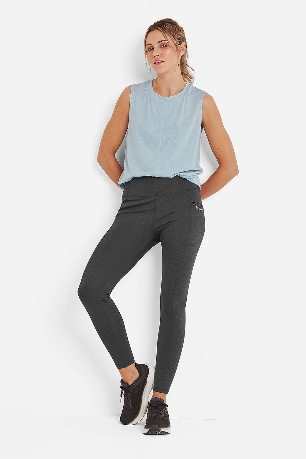 Tog 'haller' Leggings In Dark Grey