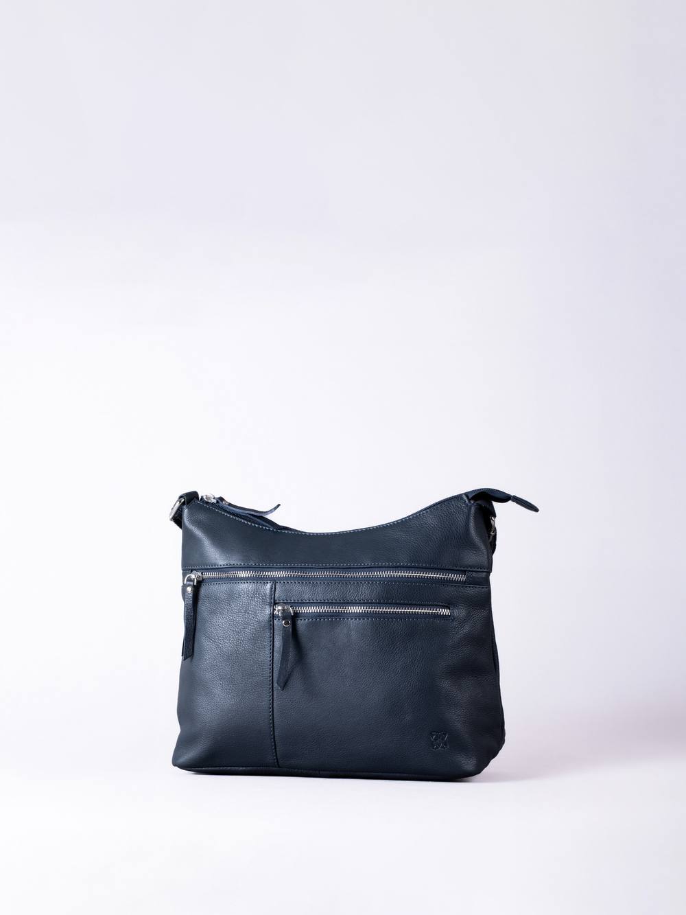 Lakeland Leather Winleigh' Leather Shoulder Bag In Navy