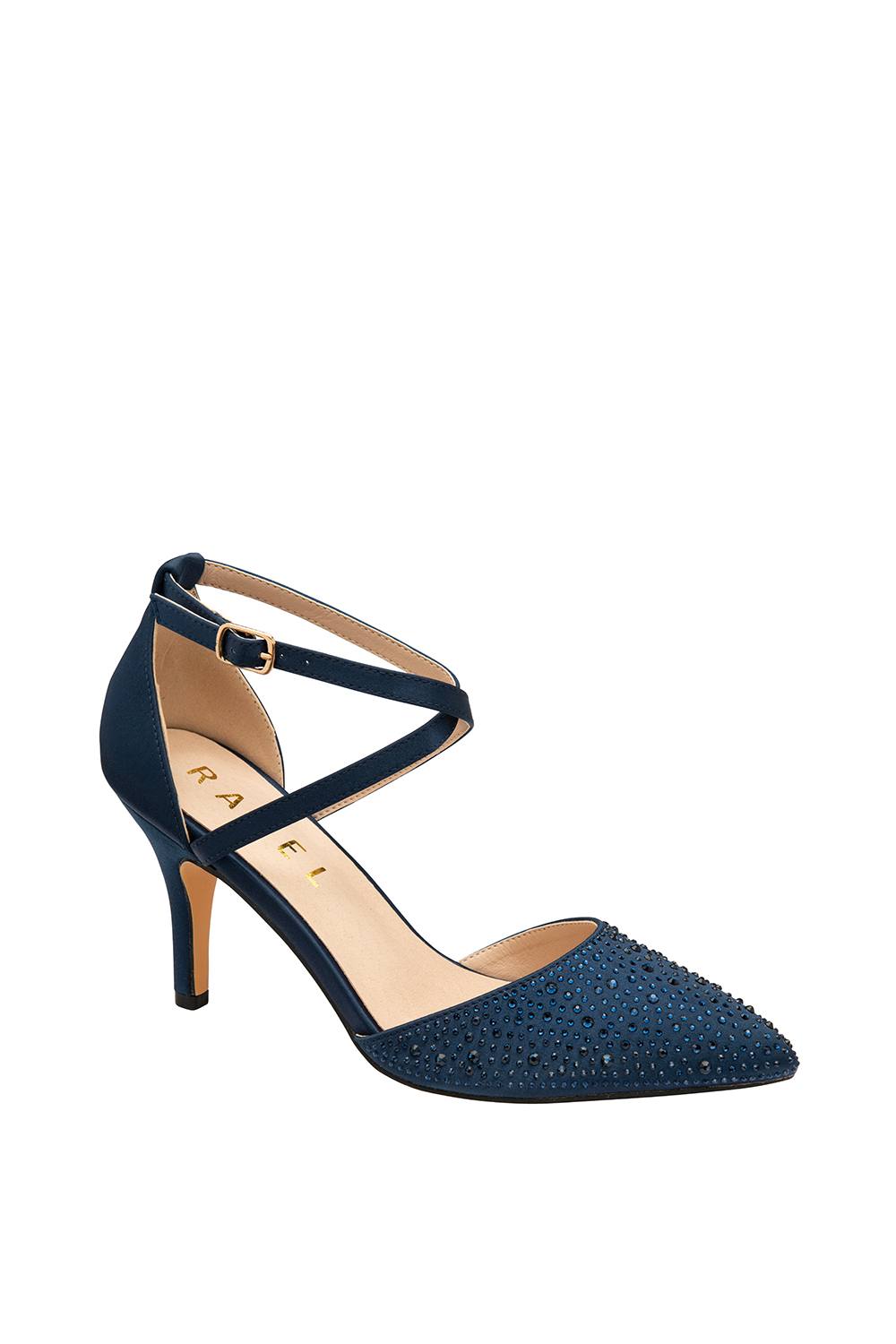 Ravel 'rainsville' Pointed-Toe Court Shoes In Navy