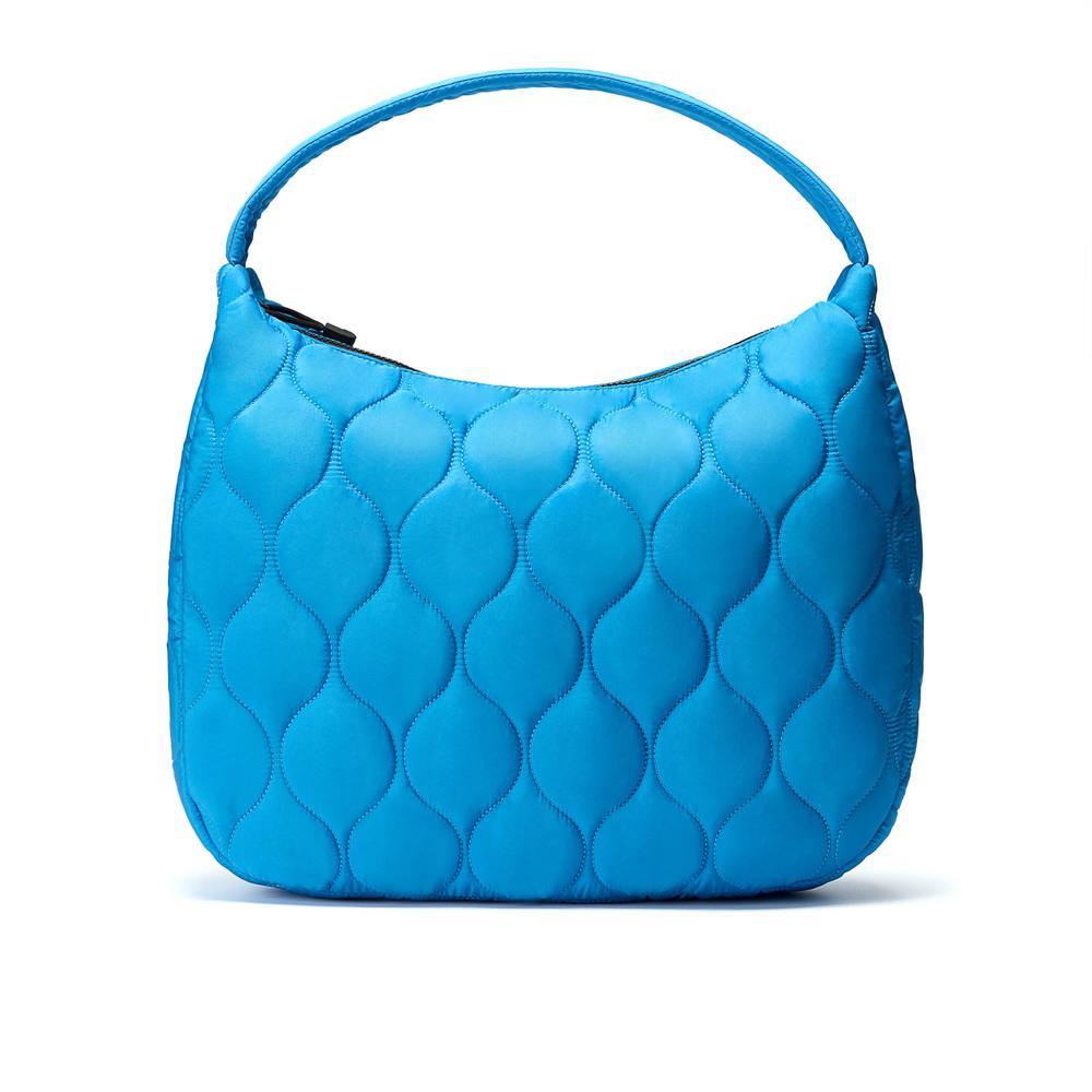 Clarks Quilted Tote Bright Blue Shoulder Bag,tote Bag
