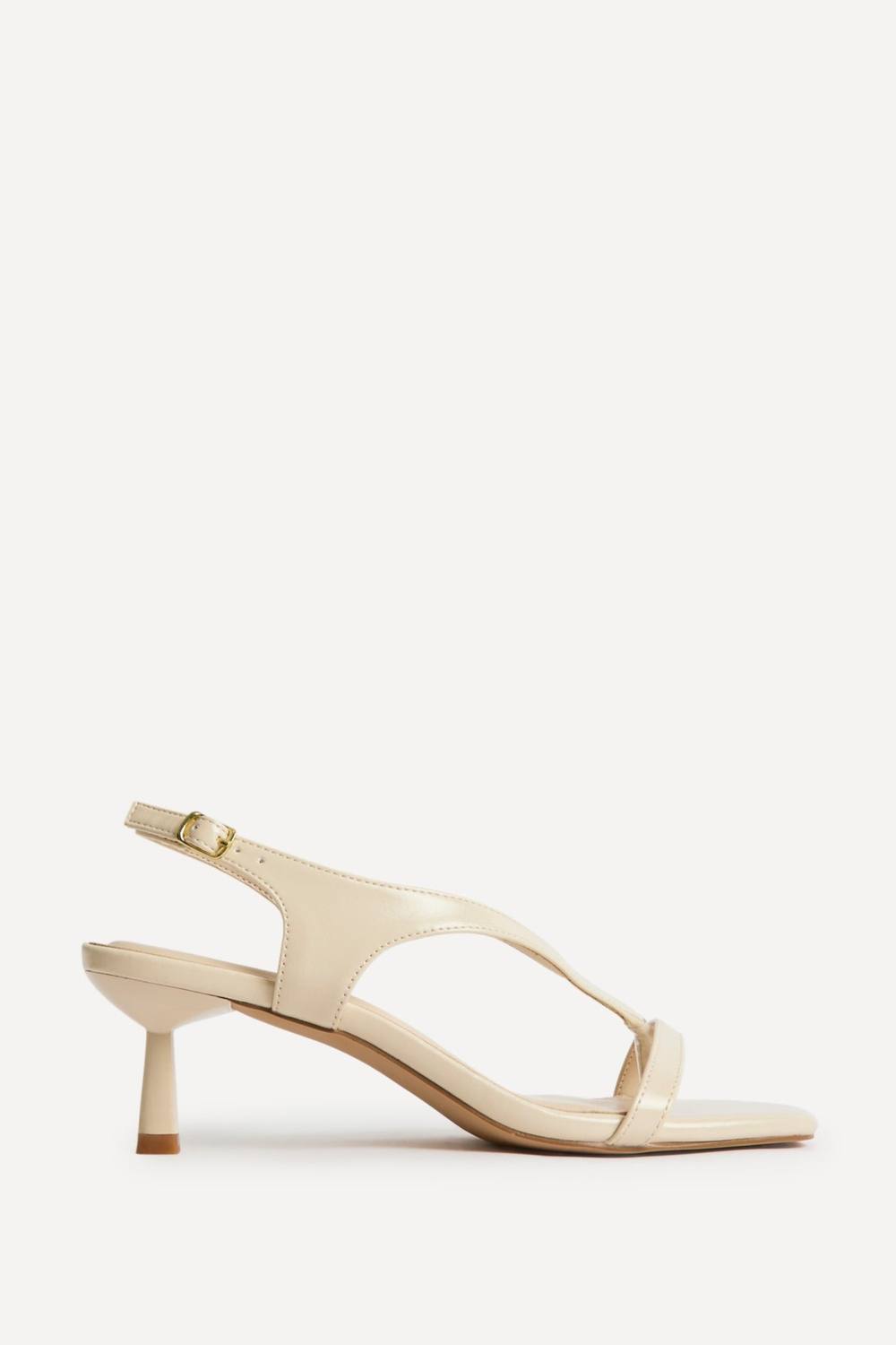 Linzi Myth Beige Heeled Sandals