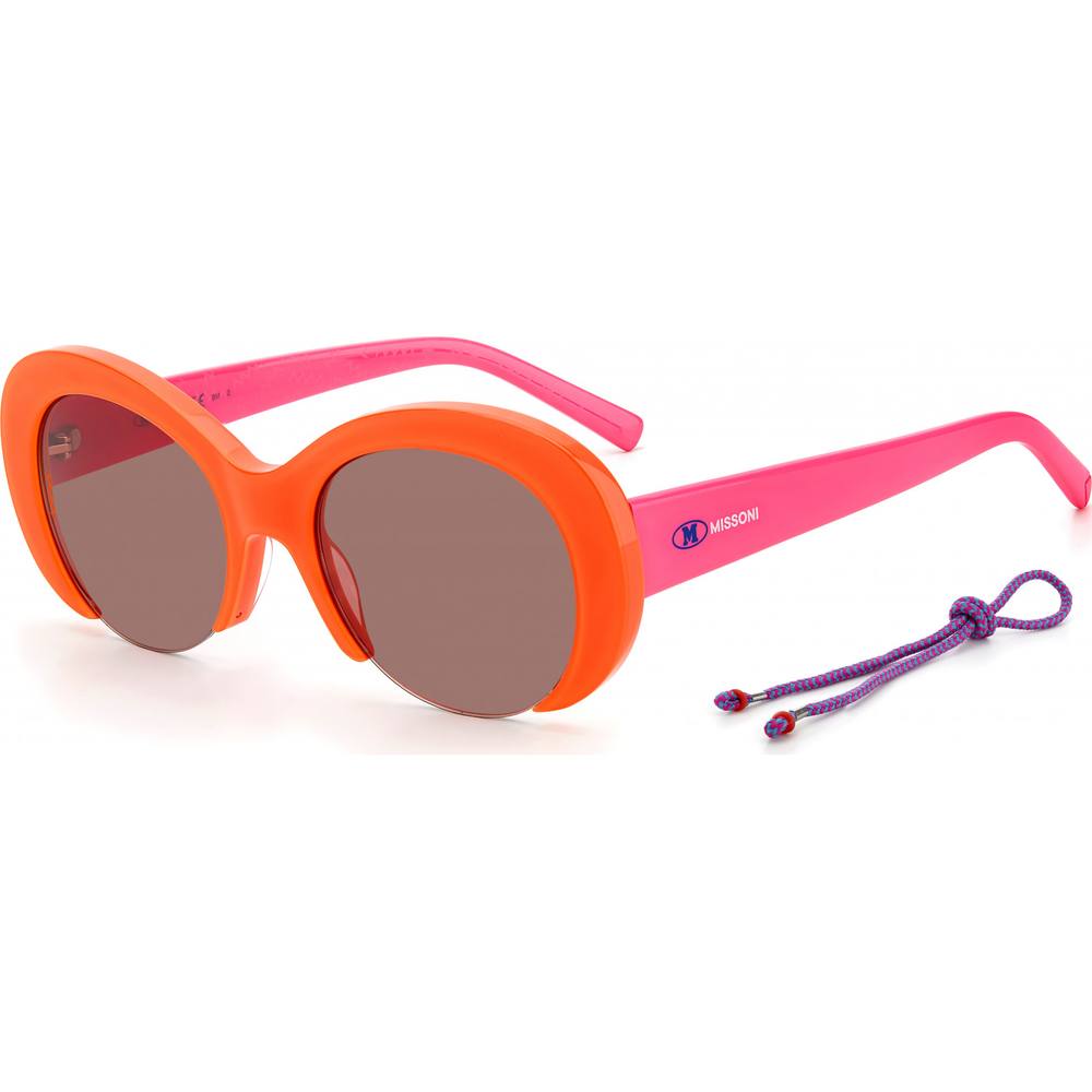 M Missoni Women's MMI--S-Z RoundOval Sunglasses in Brown