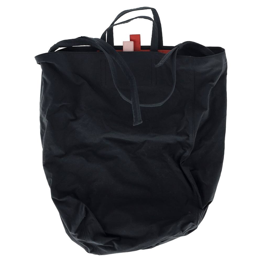 Acne Studios Women's Preloved Baker Tote in Black Cotton Bag