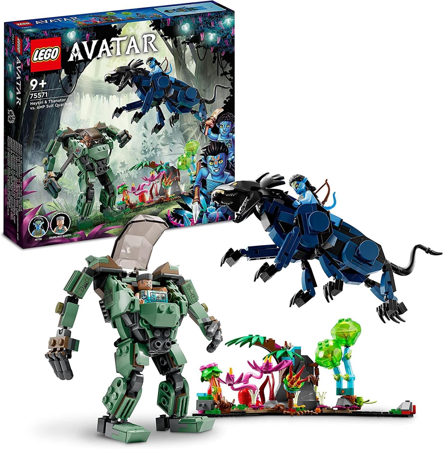 LEGO Avatar Neytiri & Thanator vs. AMP Suit Quaritch