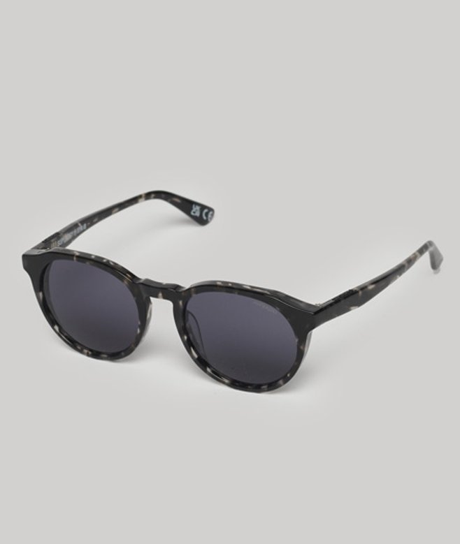 Superdry & Co Women's Classic Tortoiseshell Print SDR Orlando Sunglasses, Black