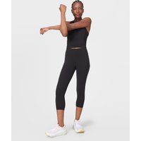 Sweaty Betty Power Cropped Gym Leggings, Black, Women's