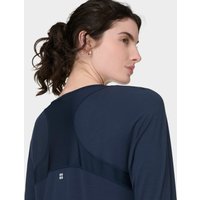 Sweaty Betty Breathe Easy Mesh Long Sleeve Top, Blue, Women's