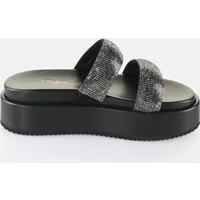 Wedge mules for women Buffalo Noa TS