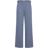 Women's wide-leg Trousers Ichi Kate Checlé