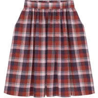 Girl's pleated skirt Kids on the Moon Berry
