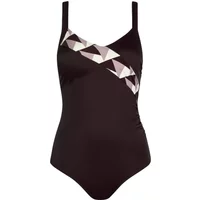 Women's non-underwired moulded one-piece swimsuit Lisca Toulouse Shapewear