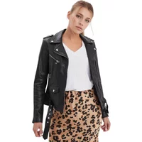 Women's leather jacket Rose Garden Paula