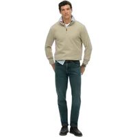 Ribbed zip neck jumper Superdry