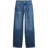 Organic cotton high-waisted jeans for women Superdry