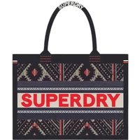 Embroidered tote bag for women Superdry Luxe