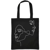 Tote bag Urban Classics One Line