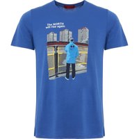 's Casuals Blue The North Will Rise Again Shirt