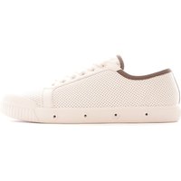 Spring Court G Punch Nappa Leather Shoes - Off WhiteBrown