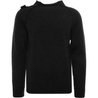 Ma Strum Grown On Neck Jumper - Jet Black