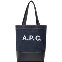 A.P.C. Axelle Tote Bag - Dark Navy One Size