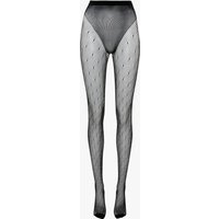 Victoria Beckham Fishnet Tights In Black - M-L