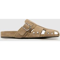 BIBI LOU Dakota Mule Sandals in Beige