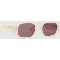 Quay Hyped Up Sunglasses in Cream