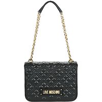 Love Moschino JC women's Shoulder Bag in Black