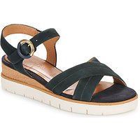 Tamaris - women's Wedge sandals in Marine