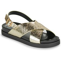 Only ONLMINNIE- PU SLINGBACK SANDAL women's Flat sandals in Gold