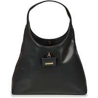 Love Moschino MINI LOCK women's Shoulder Bag in Black