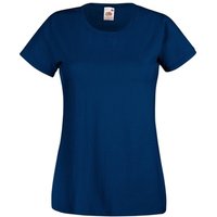 Fruit Of The Loom women's T shirt in Blue