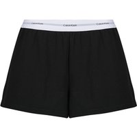 Calvin Klein Jeans LOGO JERSEY SHORT women's Shorts in Black