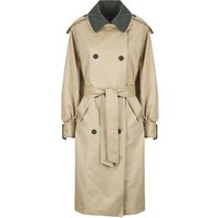 Desigual POLO women's Trench Coat in Beige