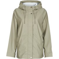 Only ONLELISA SHORT RAINCOAT women's Parka in Green