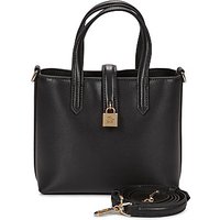 Karl Lagerfeld KAUTOGRAPH PADLOCK MINI TOTE women's Shoulder Bag in Black