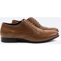 Tan Oxford Brogue Shoes