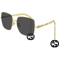 Gucci - GG S Women&#;s Sunglasses goldgrey