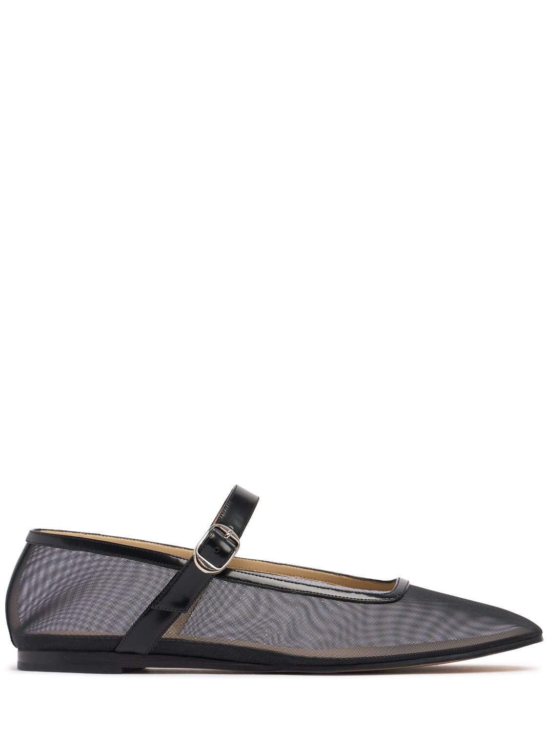 10mm Mary Jane Mesh Ballet Flats