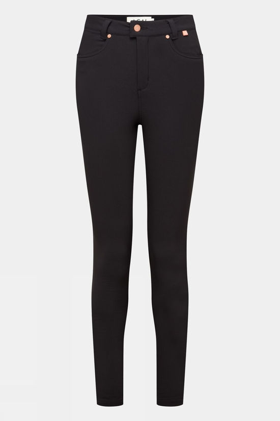 Acai Womens Thermal Skinny Outdoor Trousers - Black