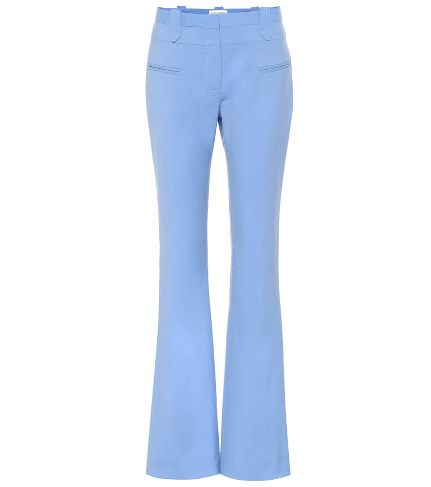 Altuzarra Serge stretch wool bootcut pants