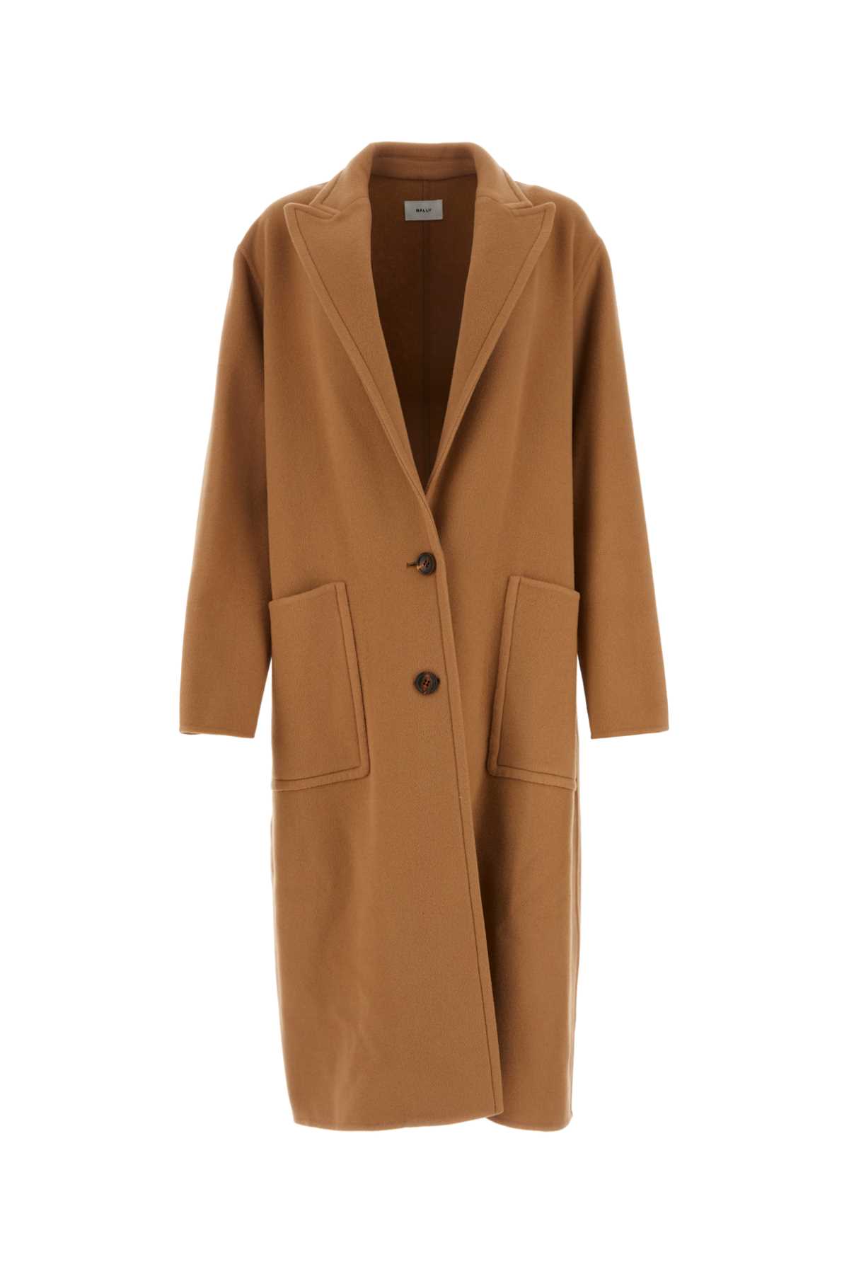 Bally Camel Wool Blend Coat