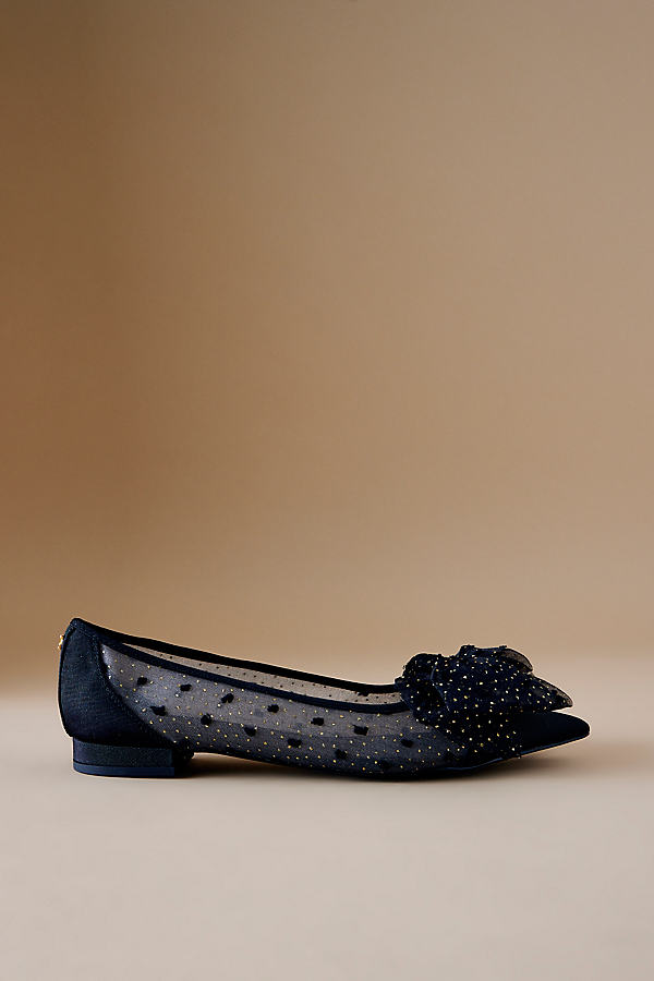Circus NY Darcey Mesh Pointed-Toe Ballet Flats