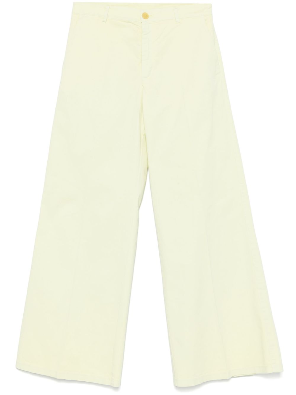 FORTE FORTE- Cotton Wide-leg Trousers