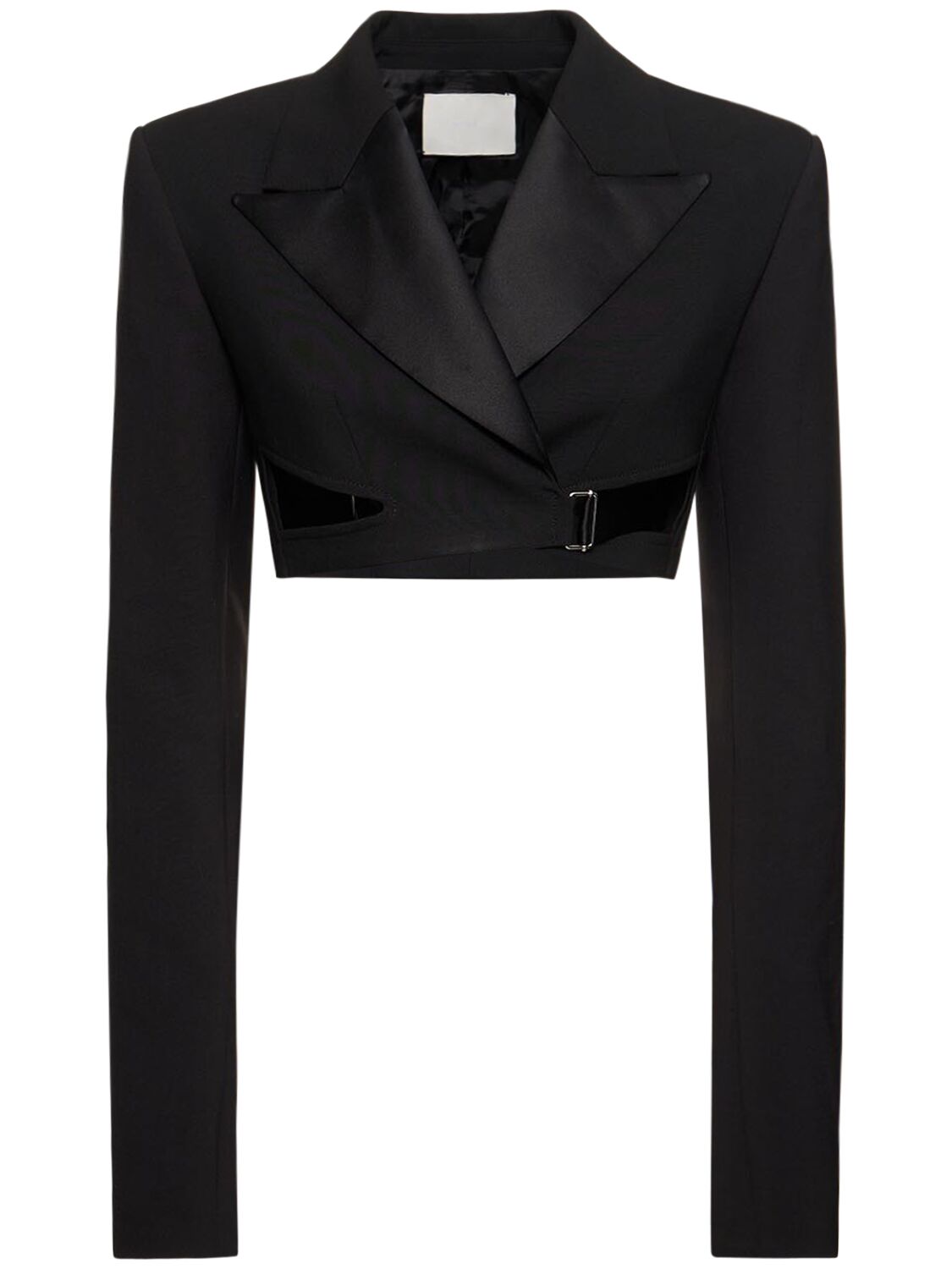 Interlock Cropped Tuxedo Blazer